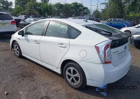 2012 Toyota Prius Three from USA, damaged, VIN JTDKN3DU9C1525114